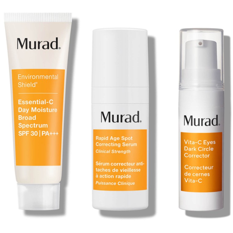 [Hàng mới về - Bill USA] Set Murad vàng mờ thâm n_á_m giúp sáng da - Murad Bright On