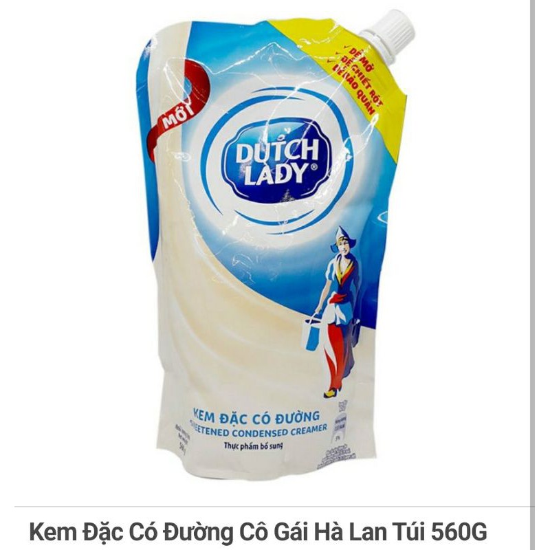 Kem đặc có đường người con gái hà lan bịch 560g