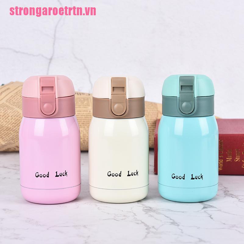 THERMOS 1 Bình Nước Giữ Nhiệt Mini Bằng Thép Không Gỉ Cho Bé