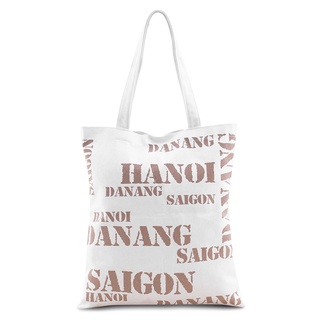 Túi Tote Vải KAKASHI Reunion 2 S Màu Trắng