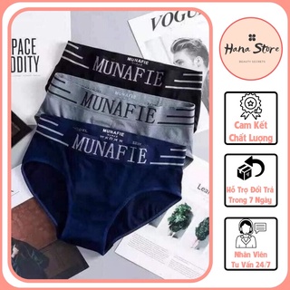 Combo 5 chiếc sịp chéo/ đùi nam Munafie xuất dư kèm túi zip Cao Cấp - khosihaiphong