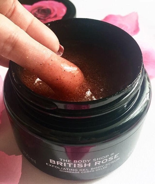 Tẩy da chết British Rose Exfoliating Gel Body Scrub 5l