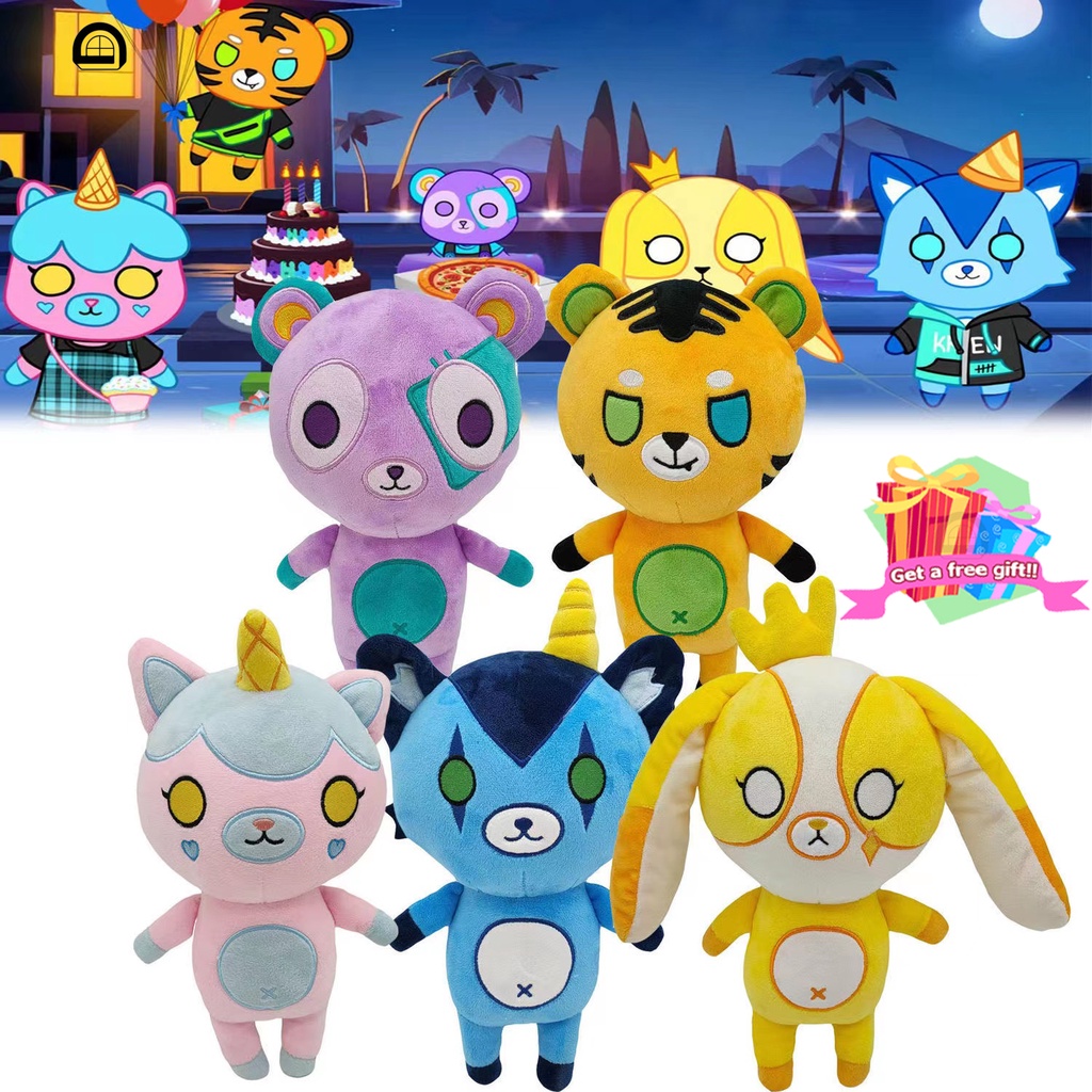 【Ordering With quà! Thú Nhồi Bông Hình Gấu Krew Merch