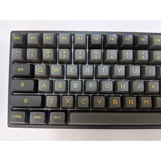 Bàn phím cơ AKKO 3084B Plus Black & Gold (Bluetooth 5.0 / Wireless 2.4Ghz / Hotswap / Foam tiêu âm / AKKO CS Switch)