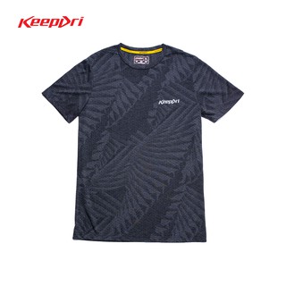 Áo chạy bộ họa tiết keepdri màu xám ktmxhtx03