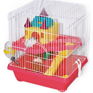 lồng hamster 2 tầng nhà lâu đài