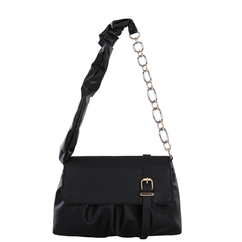 Túi xách đeo chéo vai bằng lụa cỡ nhỏ thời trang thu đông dành cho nữ 2021