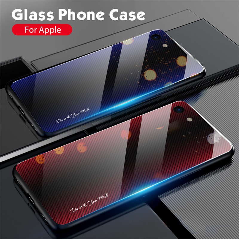 Ốp lưng điện thoại Carbon Fiber dành cho iPhone 8 7 6s 6 Plus X XR XS MAX iPhone7 iPhone8 7plus i8