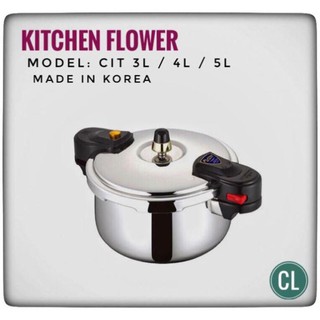 Nồi áp suất Kitchen Flower inox CIT400 - Hàng chính hãng