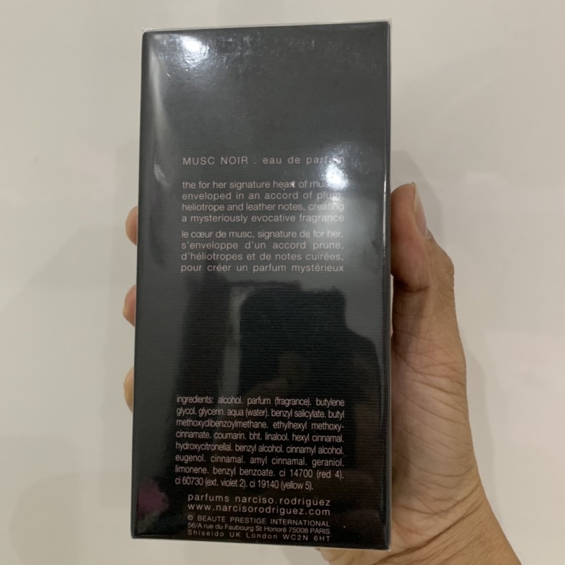 Nước hoa Narciso Rodriguez Musc Noir For Her EDP 100ml Full seal