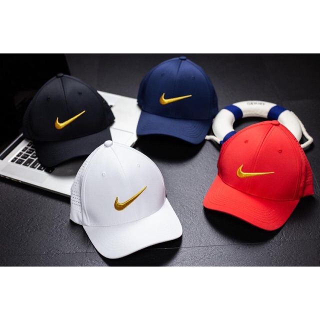 Nón NIKE bít đuôi thêu chỉ vàng bóng cực đẹp FREE SHIP  🏡: 53/26B Trần Khánh Dư p Tân Định q1, HCM