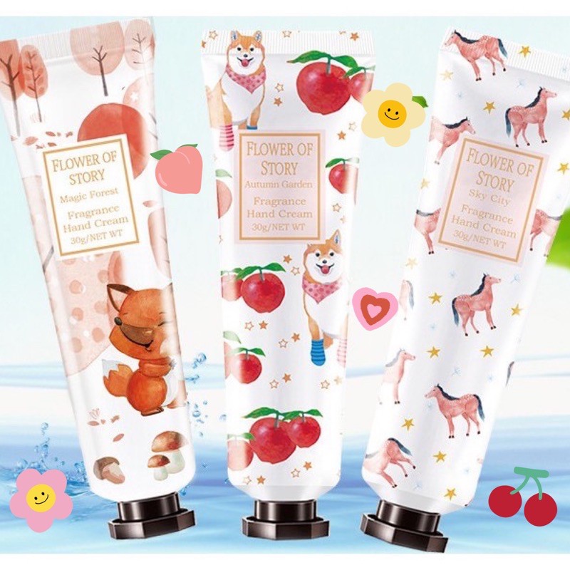 Kem dưỡng da tay FLOWER OF STORY hương nước hoa 30g
