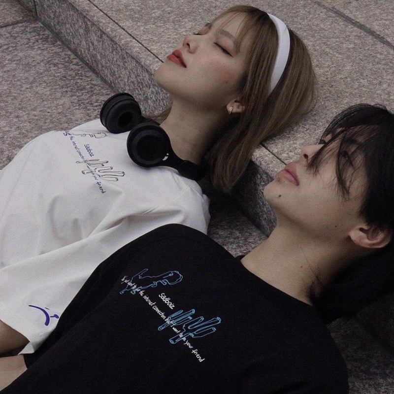 [CÓ ẢNH THẬT] Áo Thun Tay Lỡ Hình In Khủng Long Unisex- Áo Phông Ngắn Tay Form Rộng Ulzzang