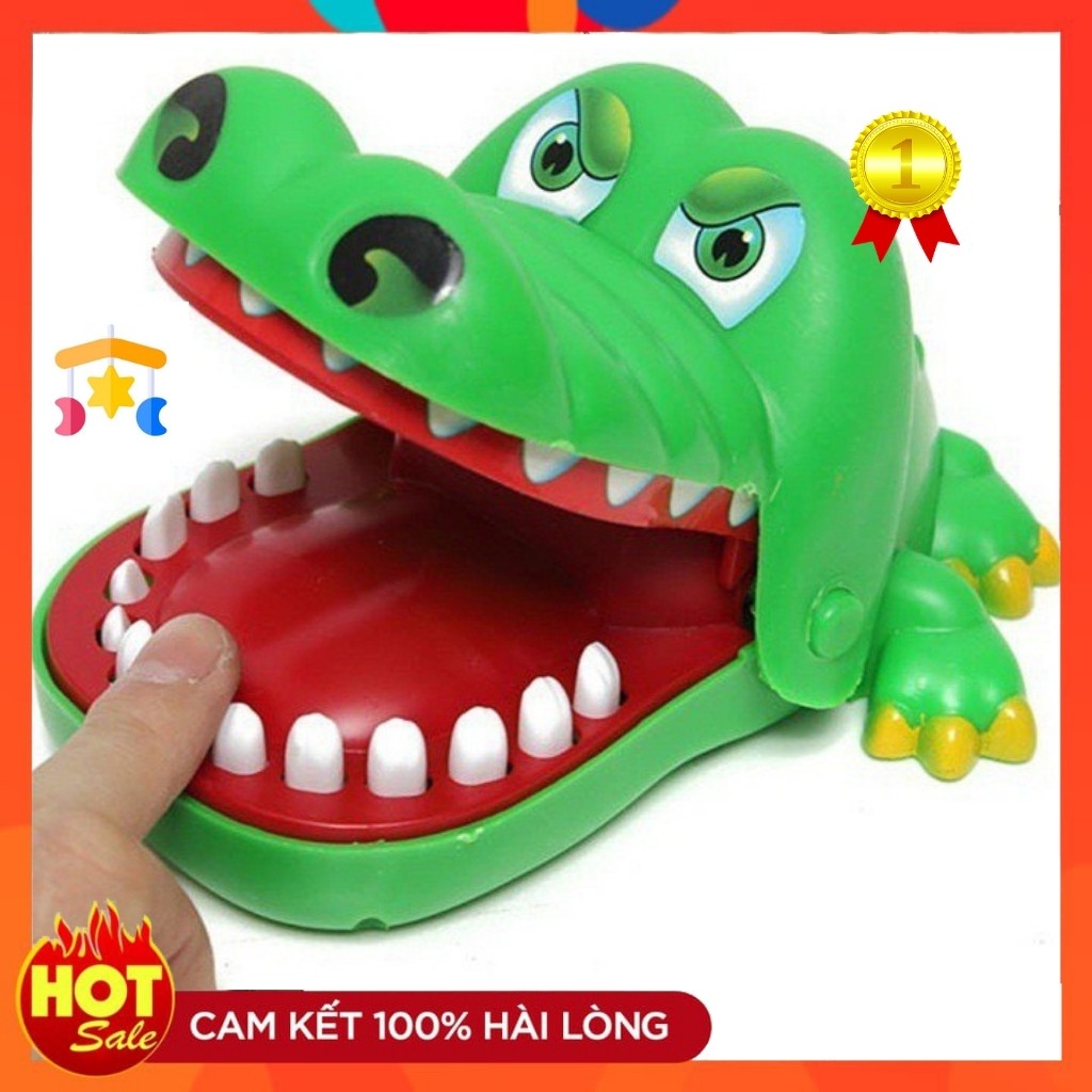 Đồ Chơi Cá Sấu Cắn Tay Thử Thách Lòng Can Đảm Dành Cho Bé Rio Store Toys