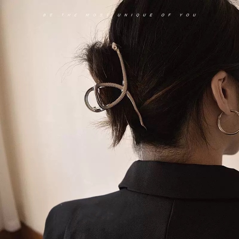 Kẹp Tóc Hình Rắn Cá Tính Thời Trang Cho Nữ