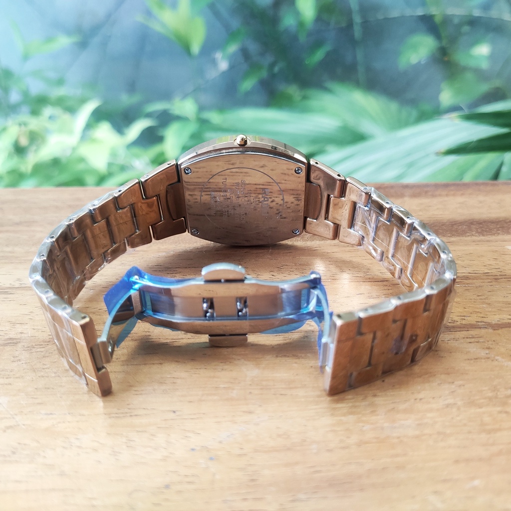 Đồng hồ Julibé nam RA09 NA màu vàng, chất liệu dây đá ceramic nguyên khối