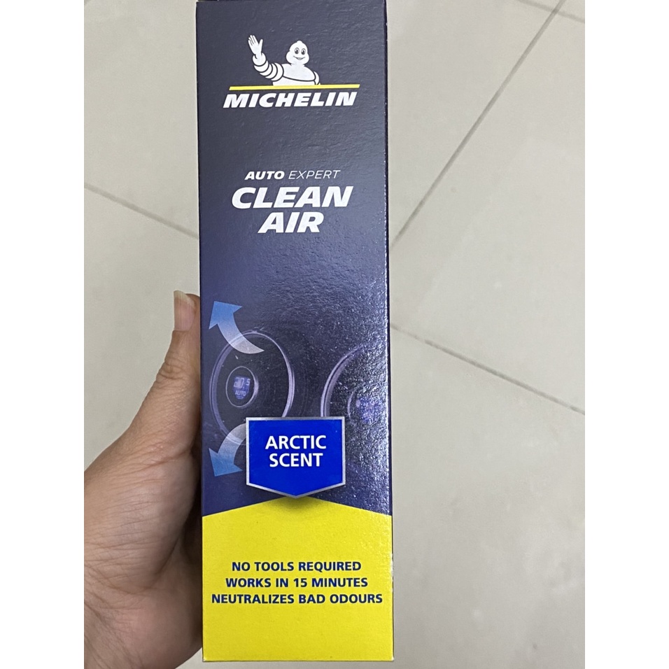 Xịt khử mùi và khử khuẩn xe ô tô hiệu Michelin - NK chính hãng
