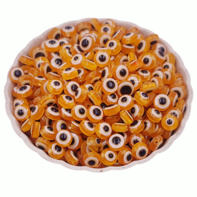 Set 20/40/50 Viên Đá Mắt Mèo Màu Sắc Dùng Để Làm Đồ Trang Sức Thủ Công