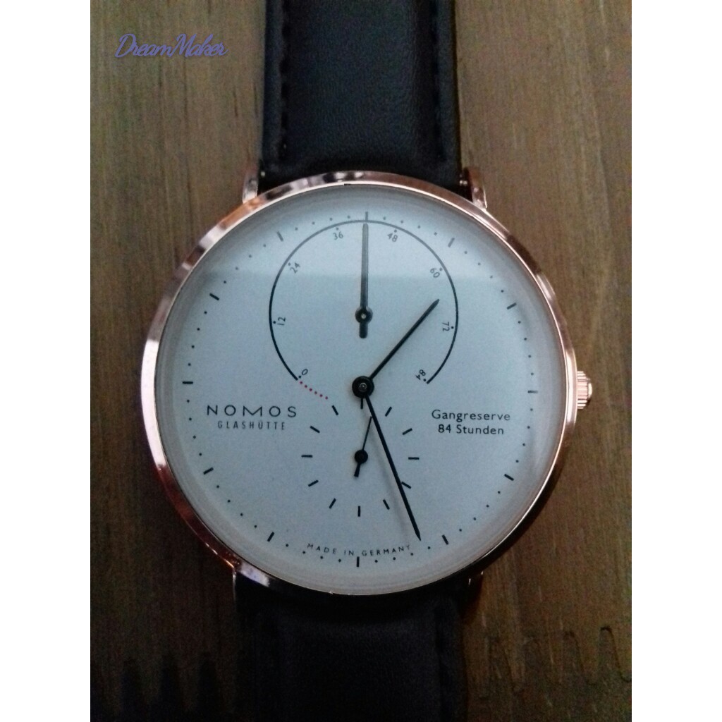 D❤ Fashion Watches Two High-Grade Needle Men Quartz Watch Nomos Blue Gold Surface Keyin Watch