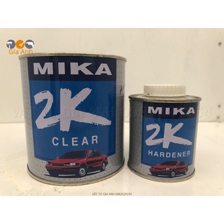 Dầu Bóng 2k Mika (2 Thành Phần)