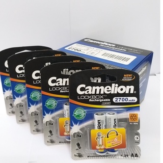 Pin sạc AA 2700 mah chính hãng Camelion 2 viên/ vỉ