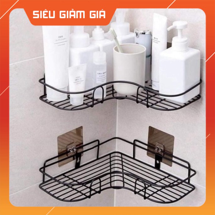 KỆ SẮT DÁN GÓC TƯỜNG GÓC VUÔNG CÁCH ĐIỆU [1 CÁI] | BigBuy360 - bigbuy360.vn