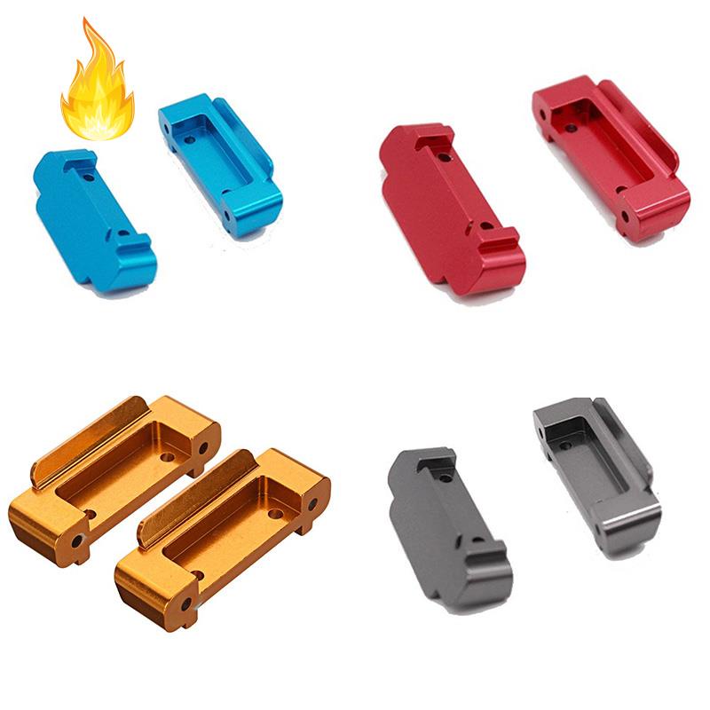 Set 2 Thanh Cản Trước / Sau Màu Xanh Dương Nâng Cấp Cho Xe Hơi Đồ Chơi Wltoys A959-B A969-B A979-B