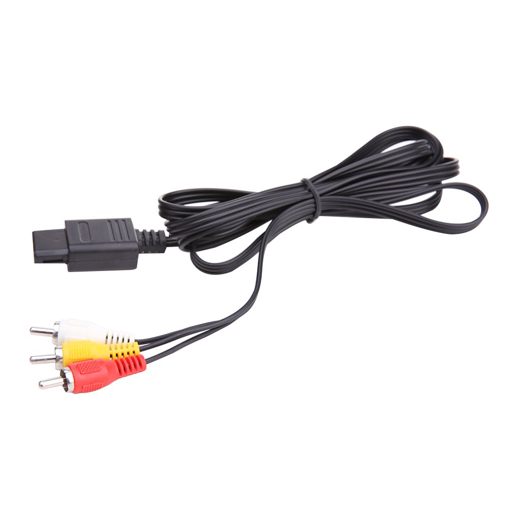 Cáp kết nối tín hiệu âm thanh hình ảnh AV A/V TV cho Nintendo 64 GameCube N64 NGC SNES SFC