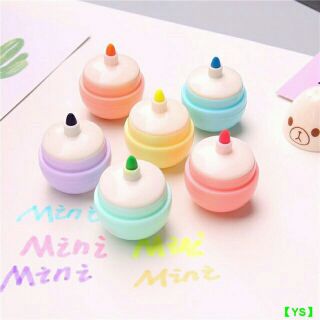 Com po dạ quang siêu cute (6 màu /1 vỉ )