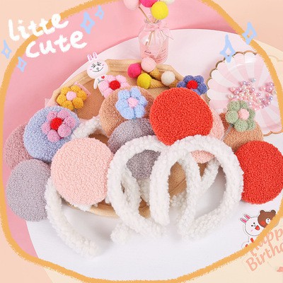 XẢ HÀNG XPK396 Băng Đô Đính Hoa Xinh Xắn Cute Phong Cách Hàn Quốc