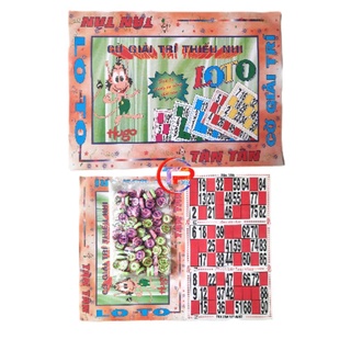 Bộ cờ Lô Tô quân cờ nhựa tốt Tân Tân