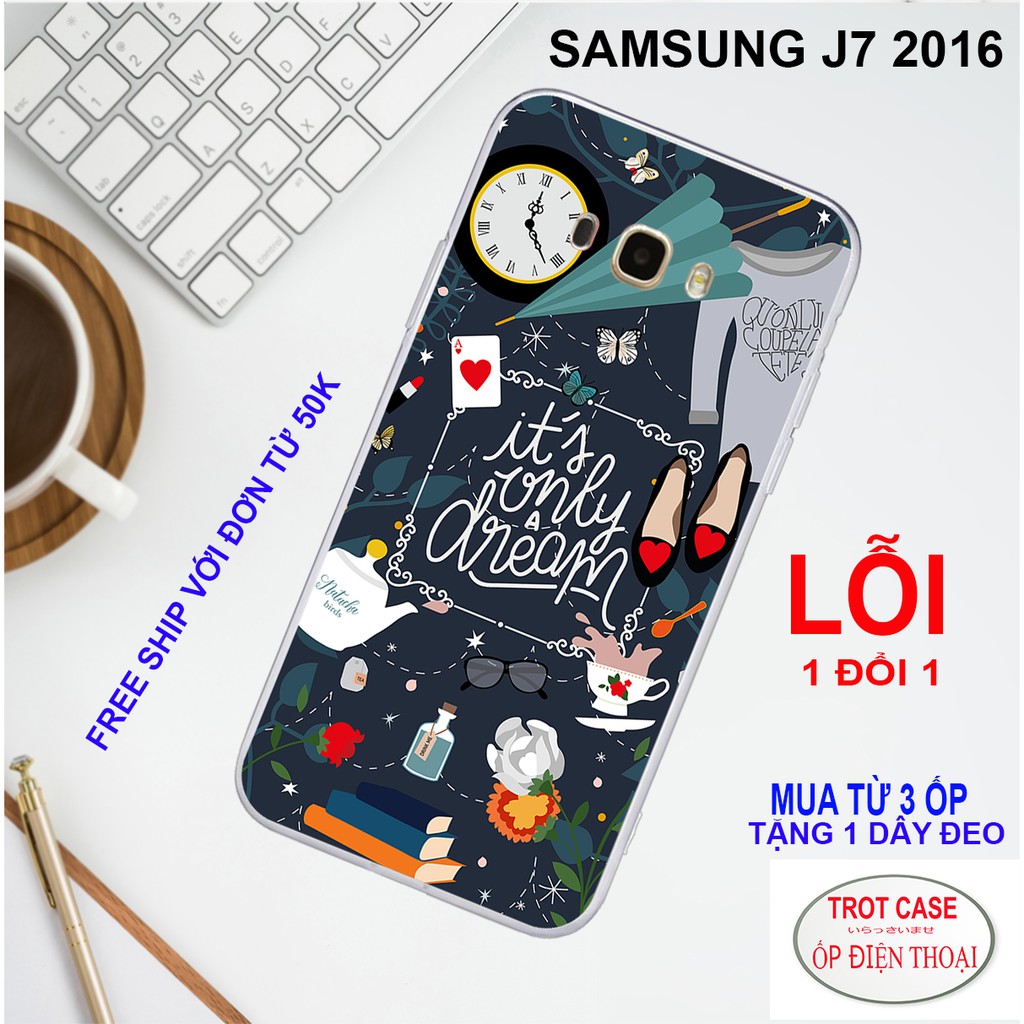 Ốp lưng Samsung J7 2016 ( Samsung J710 ) - ốp in với nhiều hình ảnh cho khách hàng lựa chọn