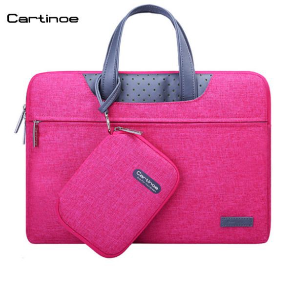 Combo Túi Xách + Túi Đựng Sạc Cho Macbook - Laptop Cartinoe Lamando Series Nhiều Màu | BigBuy360 - bigbuy360.vn