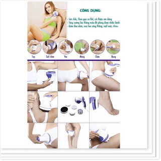 Máy Massage Cầm Tay Relax & Spin Tone 5 Đầu