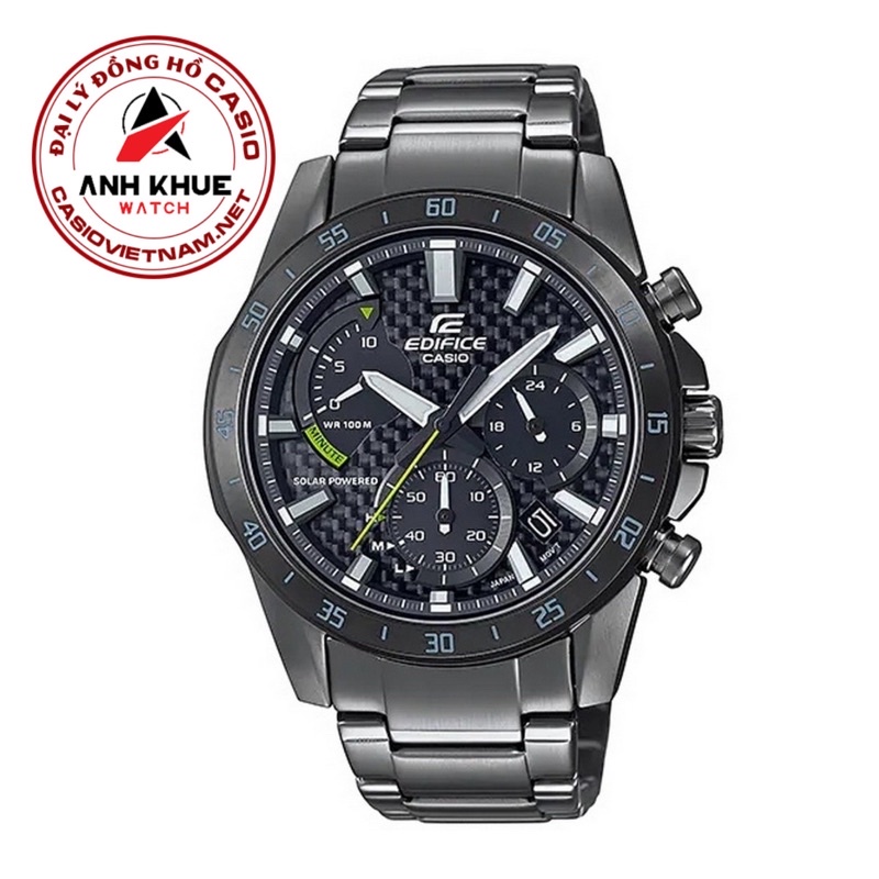 Đồng Hồ Casio | Edifice | Nam  EQS-930DC-1AVUDF | Dây Kim Loại | Pin Năng Lượng | Chống Nước WR100M