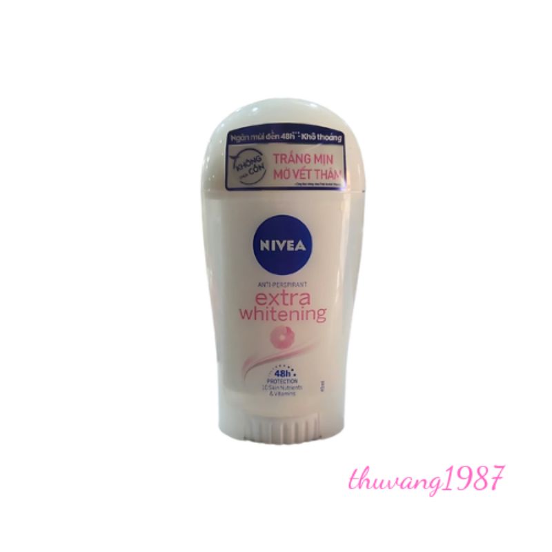 Sáp ngăn mùi Nivea trắng mịn mờ vết thâm 40ml