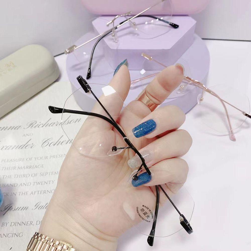 Kính Đọc Sách VANES1 Gọng Kim Loại Phong Cách Retro Hàn Quốc