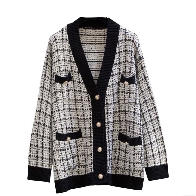 Áo Khoác Cardigan Len Phong Cách Hàn Quốc M0109 -Violet