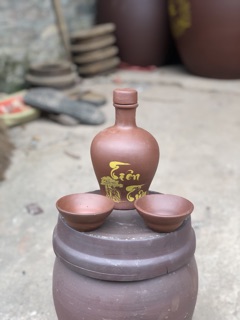 Nậm rượu tử sa 500ml