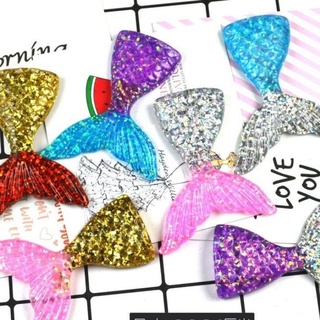 Charm đuôi cá mermaid nguyên liệu trang trí slime/charm slime