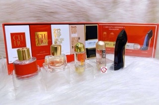 [Auth]- Set 5 chai nước hoa mini Carolina Herrera cho nữ