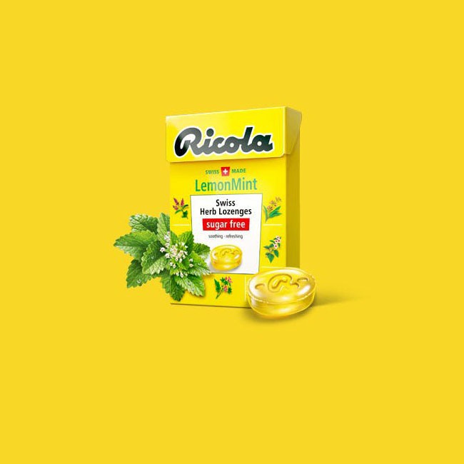 (5 vị) Kẹo thảo mộc Ricola 40gr