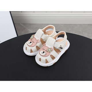 MÙA HÈ 2020 PHIÊN BẢN MỚI CỦA HÀN QUỐC TIẾNG CÒI TRẺ EM BAOTOU DÉP TRẺ EM 0-1-2 TUỔI TRẺ EM GIÀY TRẺ EM D260