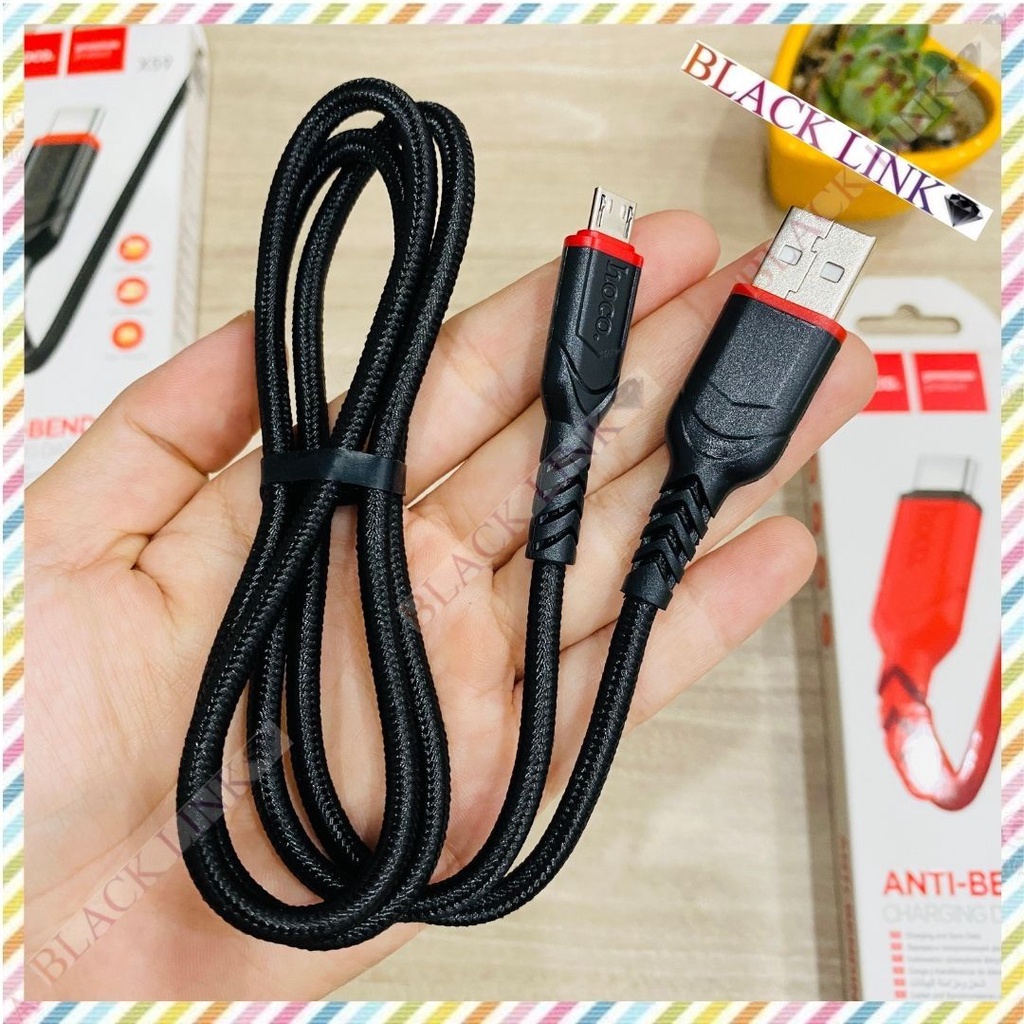 Dây Cáp Sạc HOCO X59 Type C - Micro USB - Dây Cáp Sạc Nhanh Pin Dự Phòng Tai Nghe Bluetooth Không Dây I12 Điện Thoại