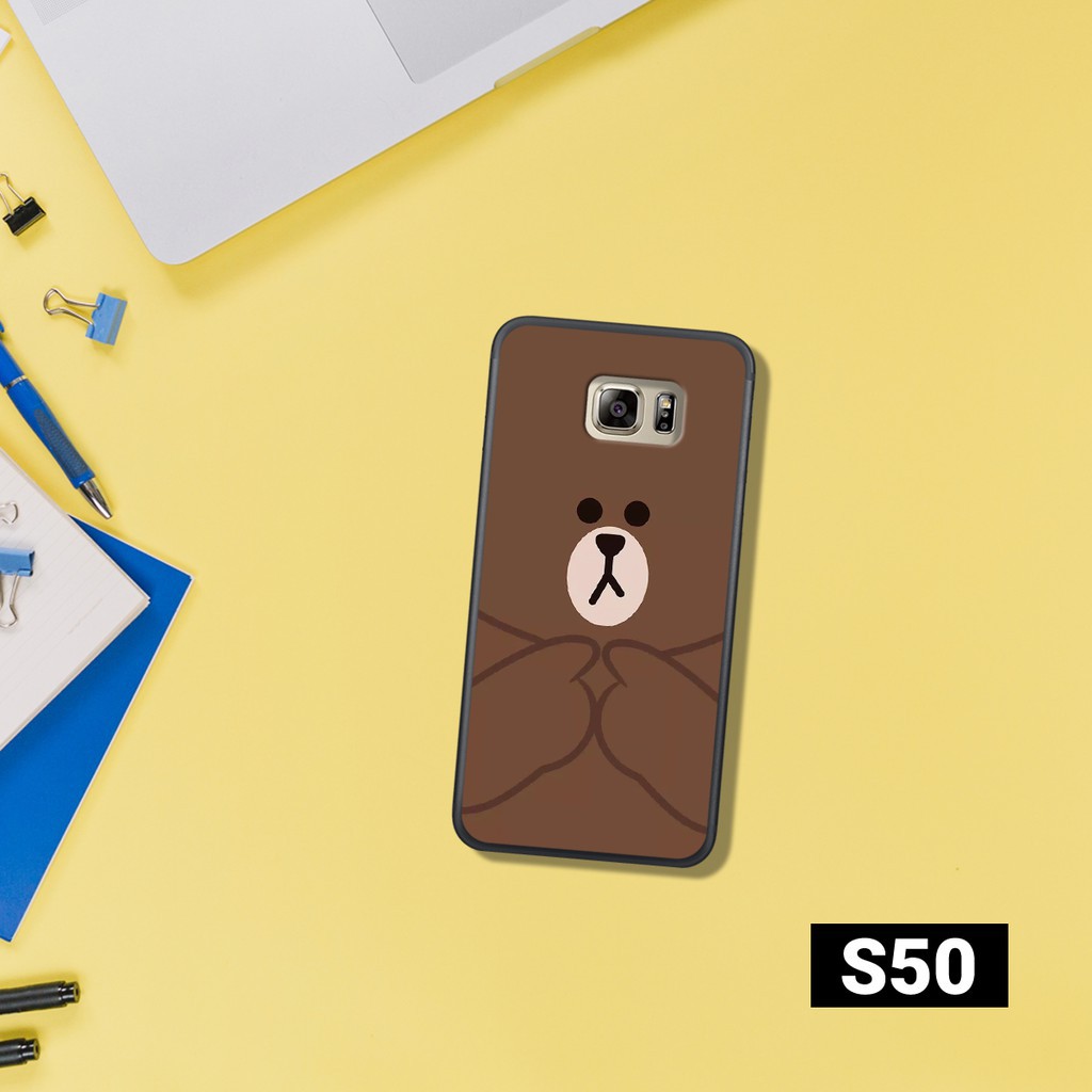 [RẺ VÔ ĐỊCH] ỐP LƯNG SS S6 S6 EDGE S7 S7 EDGE IN HÌNH THỎ CONY GẤU BROWN SIÊU CUTE -  SIÊU RẺ - SIÊU BỀN - SIÊU ĐẸP