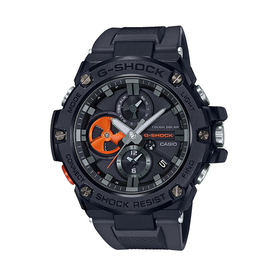 Đồng Hồ Casio Nam Dây Nhựa GSHOCK GST-B100B-1A4DR Chính Hãng