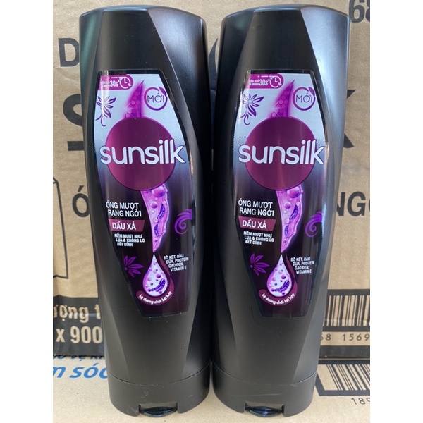 Dầu xả óng mượt rạng ngời Sunsilk 320g(Mầu Đen)