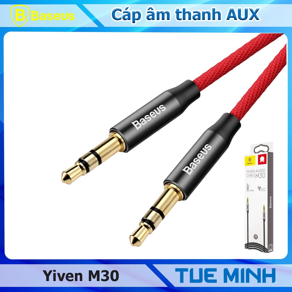 Cáp 2 đầu AUX 3.5mm Baseus Yiven Audio cable M30