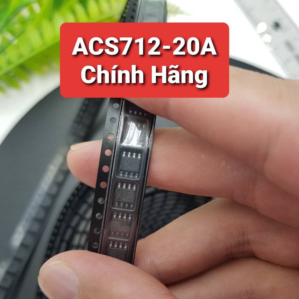 Cảm Biến Dòng 20A ACS712-20ASensor Đo Dòng Điện DC và AC Chuyên Dụng