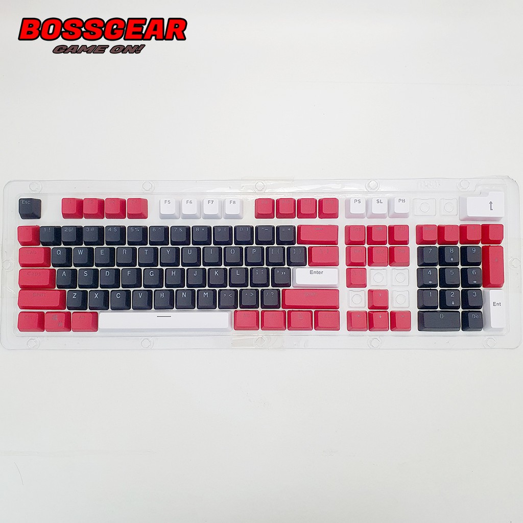 Bộ Keycap PBT 106 BG2-v3 Phím Double Shot Xuyên LED ( OEM Profile, Ansi layout )